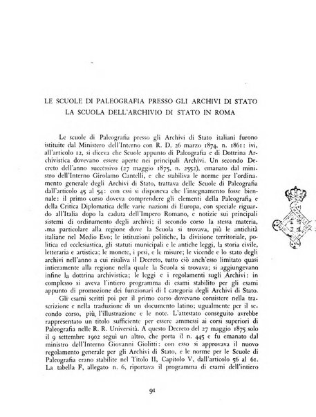 Archivi archivi d'Italia e rassegna internazionale degli archivi