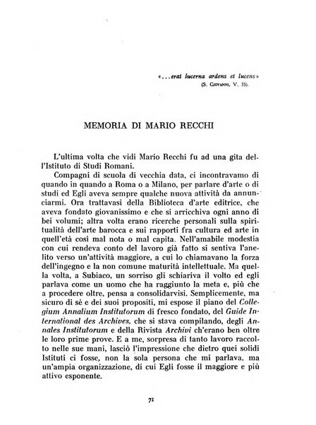 Archivi archivi d'Italia e rassegna internazionale degli archivi