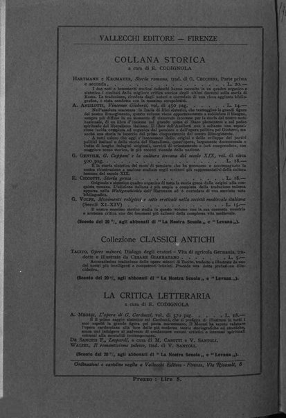 Levana rassegna trimestrale di filosofia dell'educazione e di politica scolastica