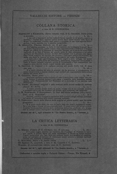 Levana rassegna trimestrale di filosofia dell'educazione e di politica scolastica