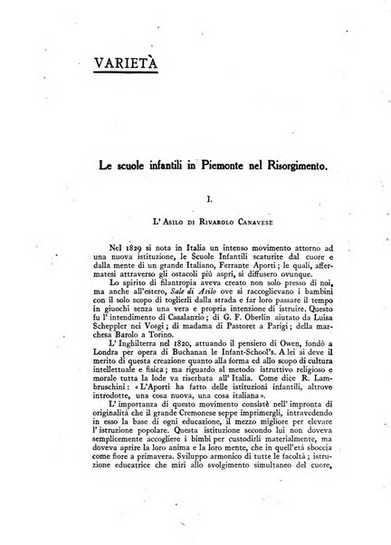 Levana rassegna trimestrale di filosofia dell'educazione e di politica scolastica