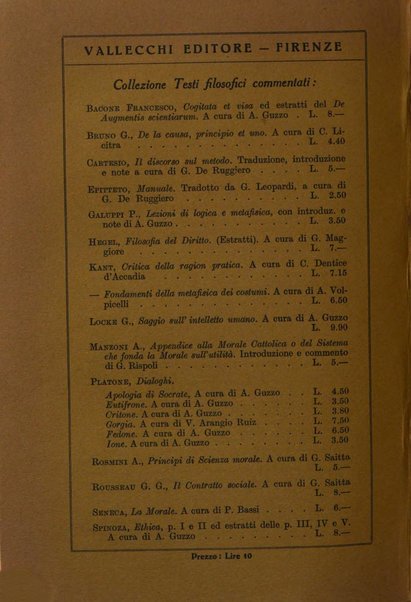 Levana rassegna trimestrale di filosofia dell'educazione e di politica scolastica