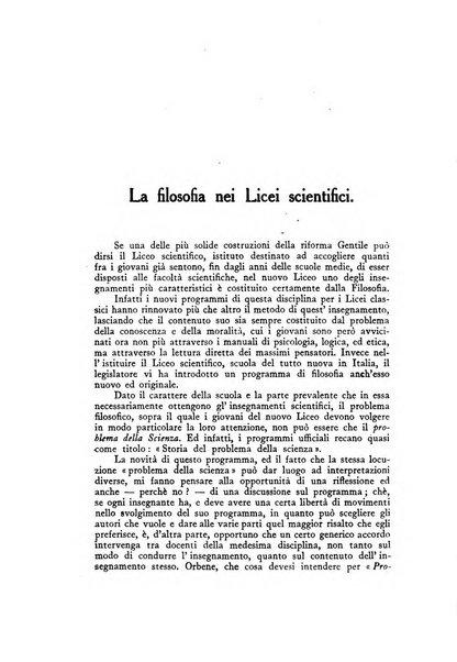 Levana rassegna trimestrale di filosofia dell'educazione e di politica scolastica