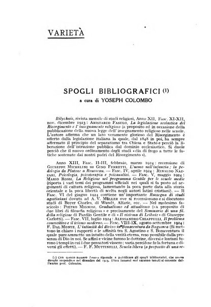 Levana rassegna trimestrale di filosofia dell'educazione e di politica scolastica