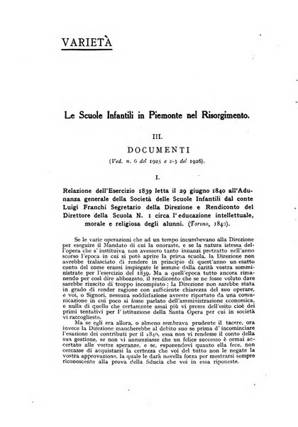 Levana rassegna trimestrale di filosofia dell'educazione e di politica scolastica