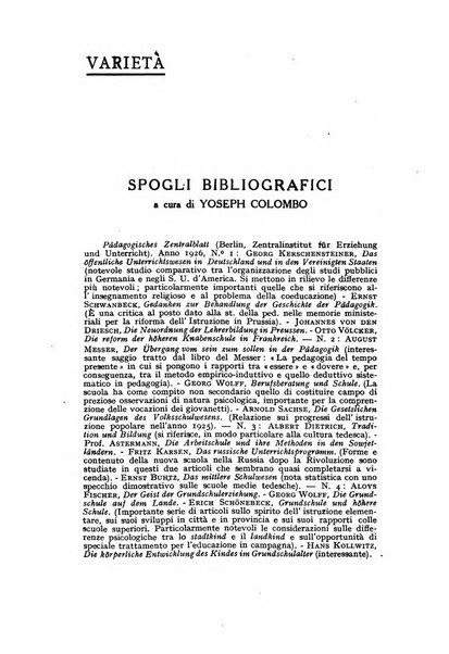 Levana rassegna trimestrale di filosofia dell'educazione e di politica scolastica