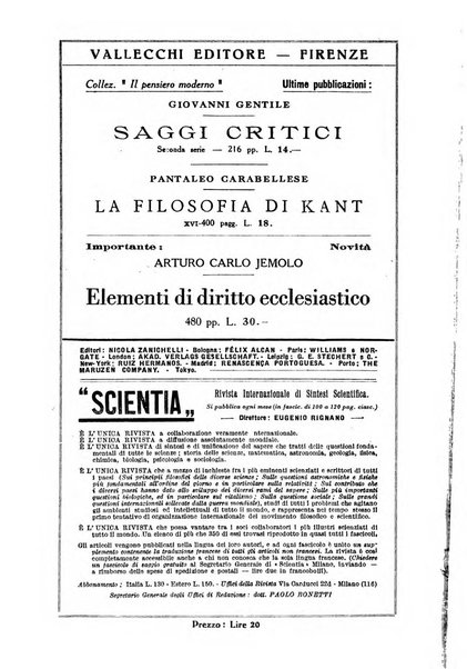 Levana rassegna trimestrale di filosofia dell'educazione e di politica scolastica