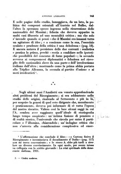 Civiltà moderna rassegna bimestrale di critica storica, letteraria, filosofica