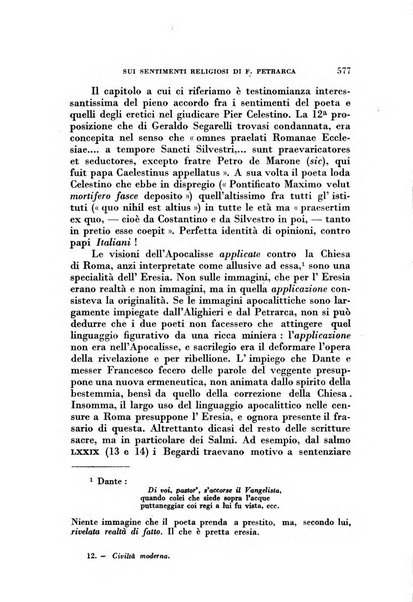 Civiltà moderna rassegna bimestrale di critica storica, letteraria, filosofica