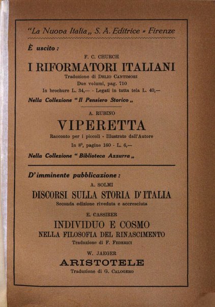 Civiltà moderna rassegna bimestrale di critica storica, letteraria, filosofica