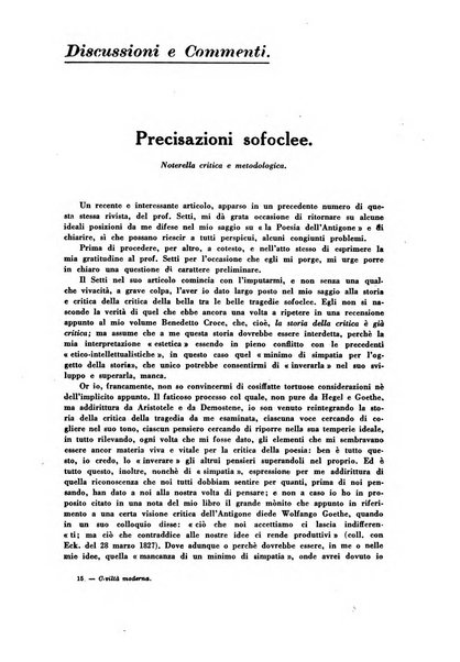 Civiltà moderna rassegna bimestrale di critica storica, letteraria, filosofica