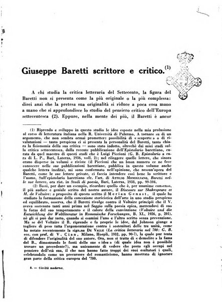 Civiltà moderna rassegna bimestrale di critica storica, letteraria, filosofica