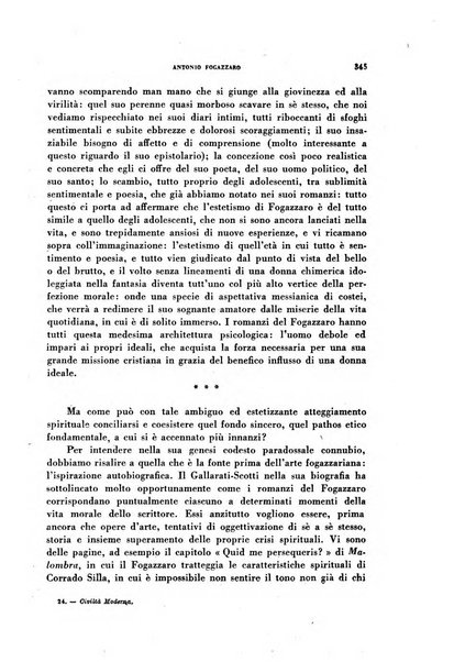 Civiltà moderna rassegna bimestrale di critica storica, letteraria, filosofica