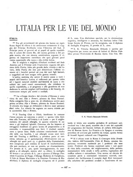 Rivista d'Italia e d'America rassegna mensile illustrata per la valorizzazione degli italiani all'estero ...