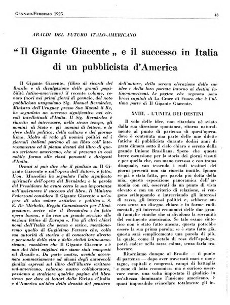 Rivista d'Italia e d'America rassegna mensile illustrata per la valorizzazione degli italiani all'estero ...