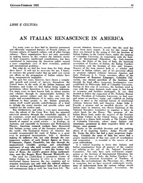 Rivista d'Italia e d'America rassegna mensile illustrata per la valorizzazione degli italiani all'estero ...