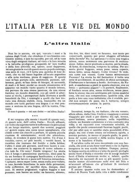 Rivista d'Italia e d'America rassegna mensile illustrata per la valorizzazione degli italiani all'estero ...