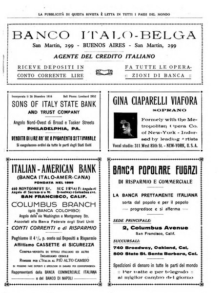 Rivista d'Italia e d'America rassegna mensile illustrata per la valorizzazione degli italiani all'estero ...