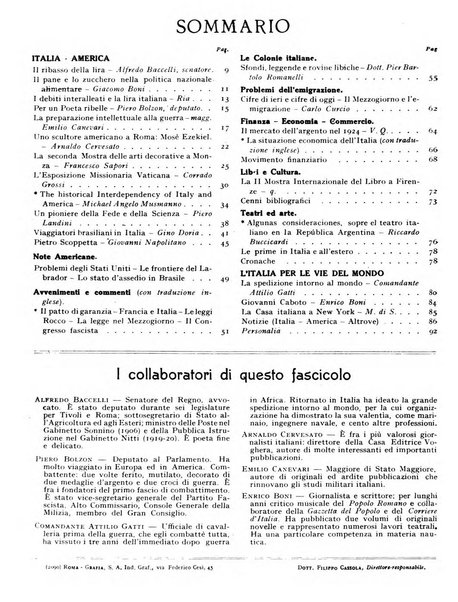 Rivista d'Italia e d'America rassegna mensile illustrata per la valorizzazione degli italiani all'estero ...