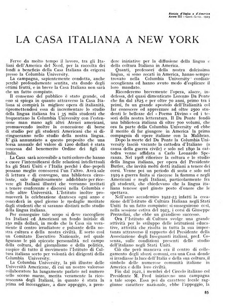 Rivista d'Italia e d'America rassegna mensile illustrata per la valorizzazione degli italiani all'estero ...