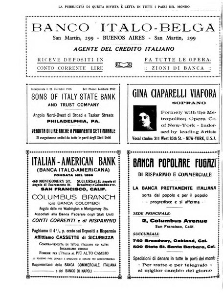 Rivista d'Italia e d'America rassegna mensile illustrata per la valorizzazione degli italiani all'estero ...