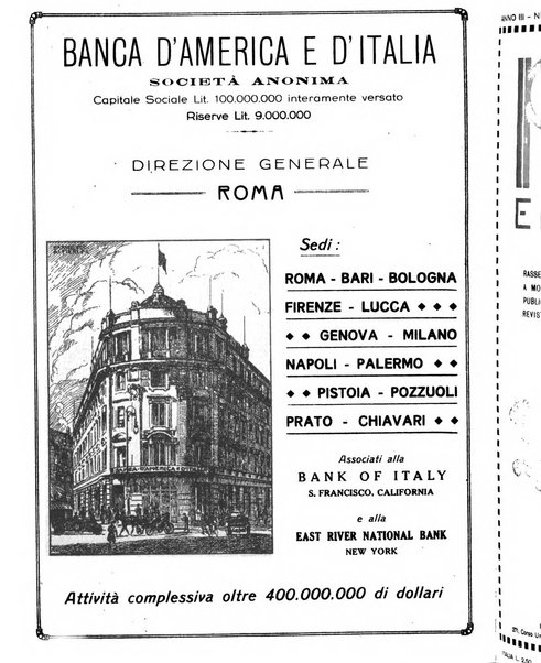 Rivista d'Italia e d'America rassegna mensile illustrata per la valorizzazione degli italiani all'estero ...