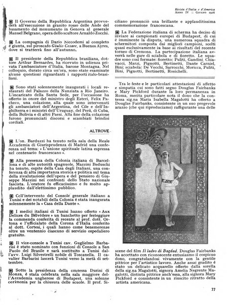 Rivista d'Italia e d'America rassegna mensile illustrata per la valorizzazione degli italiani all'estero ...