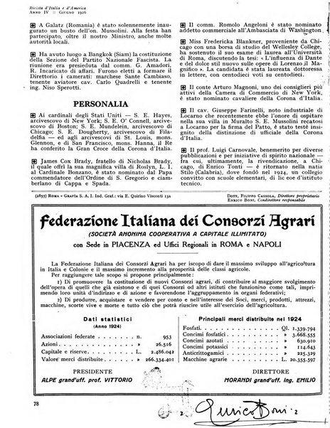 Rivista d'Italia e d'America rassegna mensile illustrata per la valorizzazione degli italiani all'estero ...