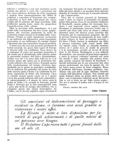 Rivista d'Italia e d'America rassegna mensile illustrata per la valorizzazione degli italiani all'estero ...