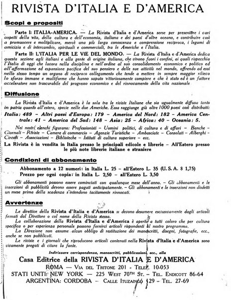 Rivista d'Italia e d'America rassegna mensile illustrata per la valorizzazione degli italiani all'estero ...