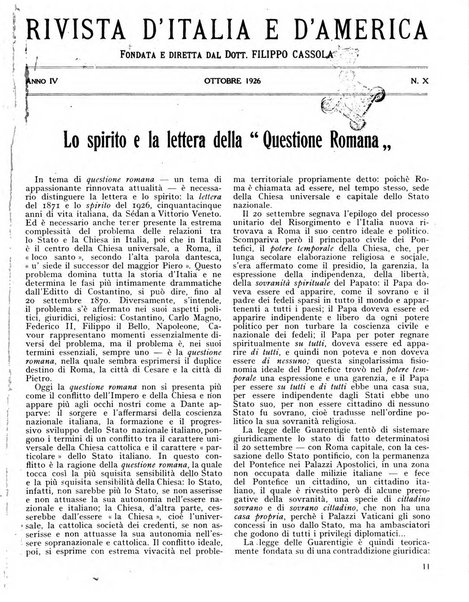 Rivista d'Italia e d'America rassegna mensile illustrata per la valorizzazione degli italiani all'estero ...