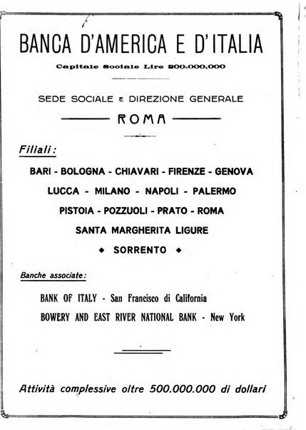 Rivista d'Italia e d'America rassegna mensile illustrata per la valorizzazione degli italiani all'estero ...