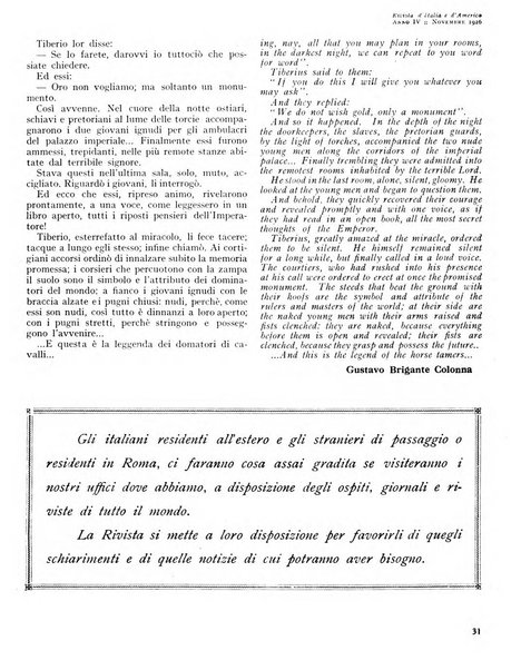 Rivista d'Italia e d'America rassegna mensile illustrata per la valorizzazione degli italiani all'estero ...