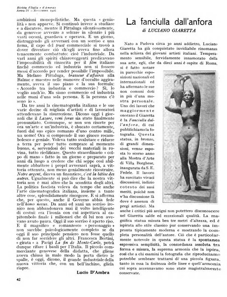 Rivista d'Italia e d'America rassegna mensile illustrata per la valorizzazione degli italiani all'estero ...