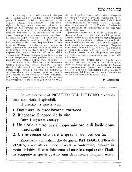 Rivista d'Italia e d'America rassegna mensile illustrata per la valorizzazione degli italiani all'estero ...