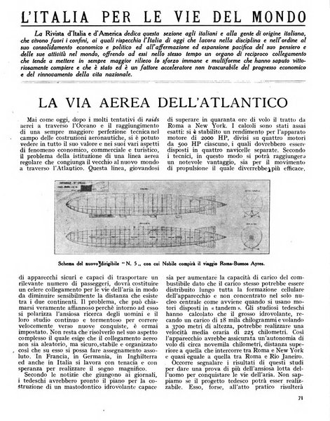 Rivista d'Italia e d'America rassegna mensile illustrata per la valorizzazione degli italiani all'estero ...