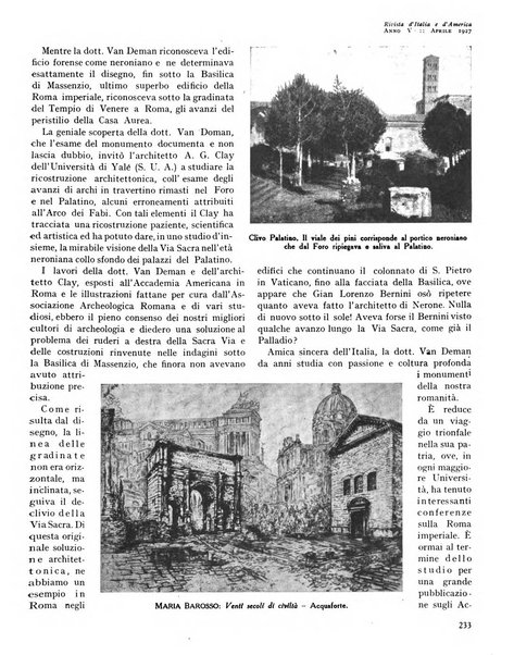 Rivista d'Italia e d'America rassegna mensile illustrata per la valorizzazione degli italiani all'estero ...