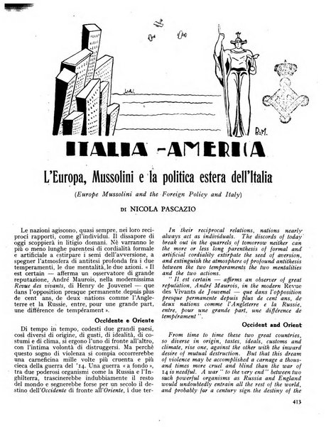 Rivista d'Italia e d'America rassegna mensile illustrata per la valorizzazione degli italiani all'estero ...