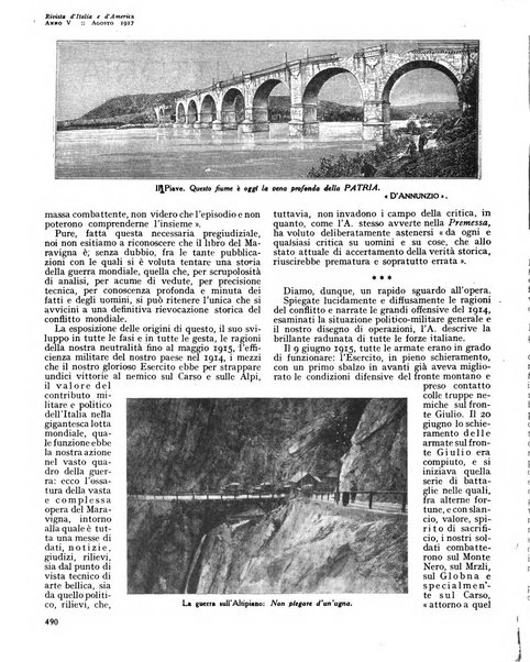 Rivista d'Italia e d'America rassegna mensile illustrata per la valorizzazione degli italiani all'estero ...