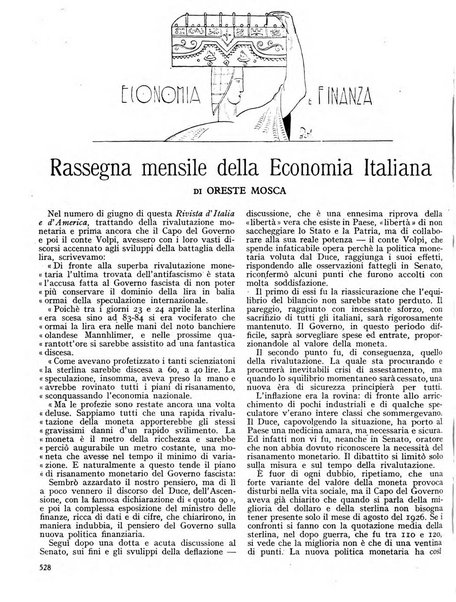 Rivista d'Italia e d'America rassegna mensile illustrata per la valorizzazione degli italiani all'estero ...