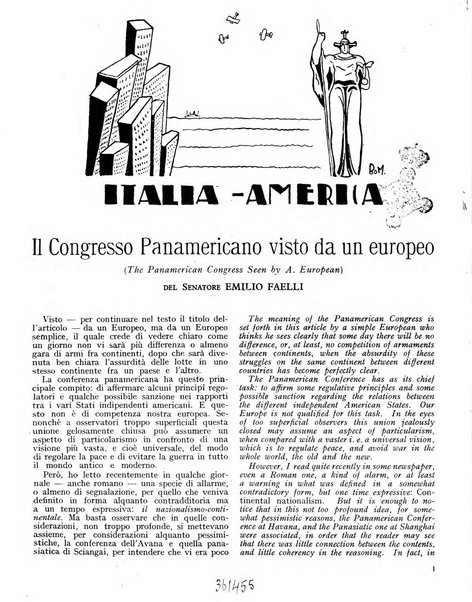 Rivista d'Italia e d'America rassegna mensile illustrata per la valorizzazione degli italiani all'estero ...