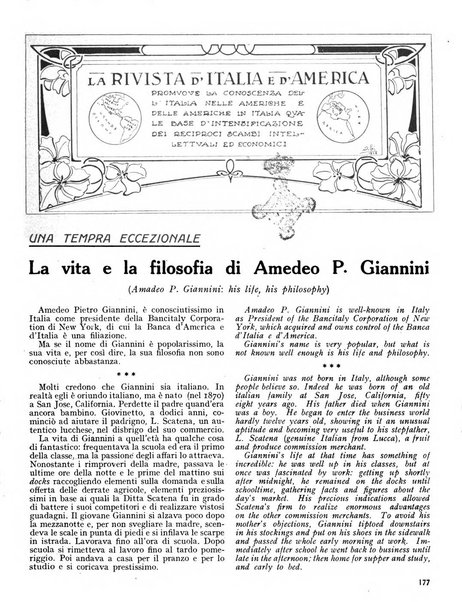 Rivista d'Italia e d'America rassegna mensile illustrata per la valorizzazione degli italiani all'estero ...