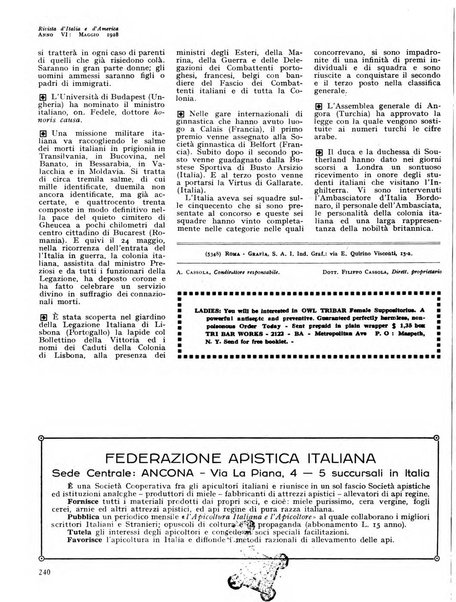 Rivista d'Italia e d'America rassegna mensile illustrata per la valorizzazione degli italiani all'estero ...