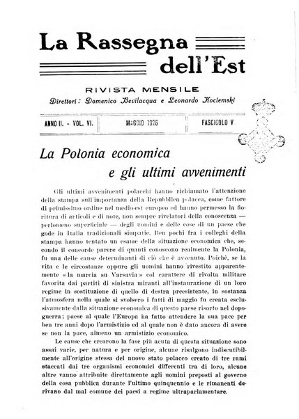 La rassegna dell'Est