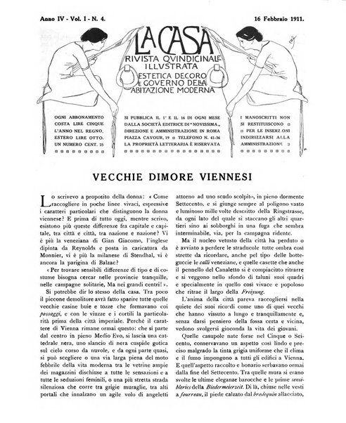 La casa rivista quindicinale illustrata