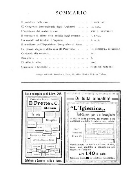 La casa rivista quindicinale illustrata