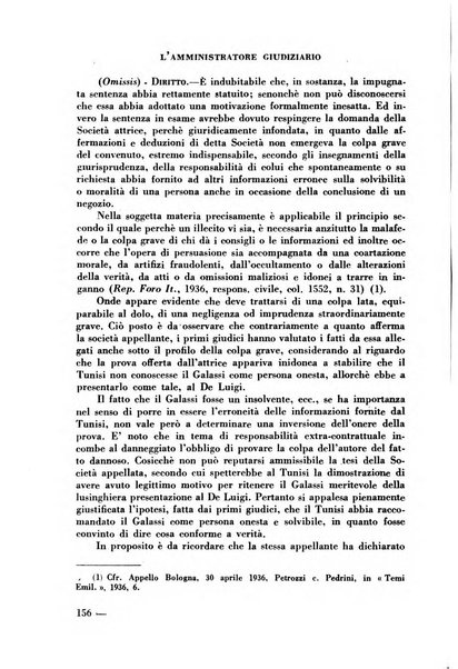 L'amministratore giudiziario