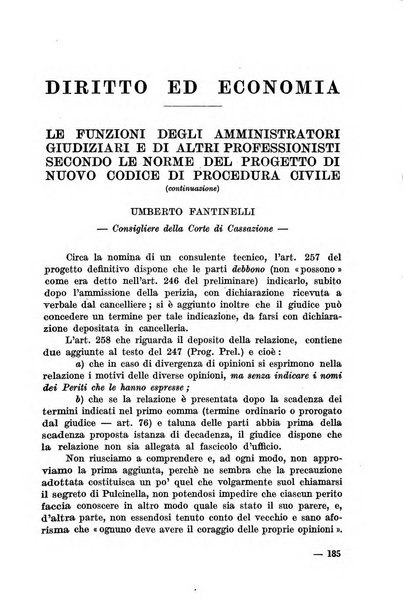 L'amministratore giudiziario