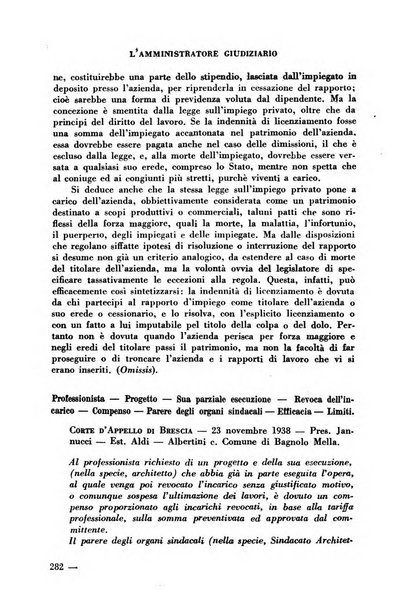 L'amministratore giudiziario