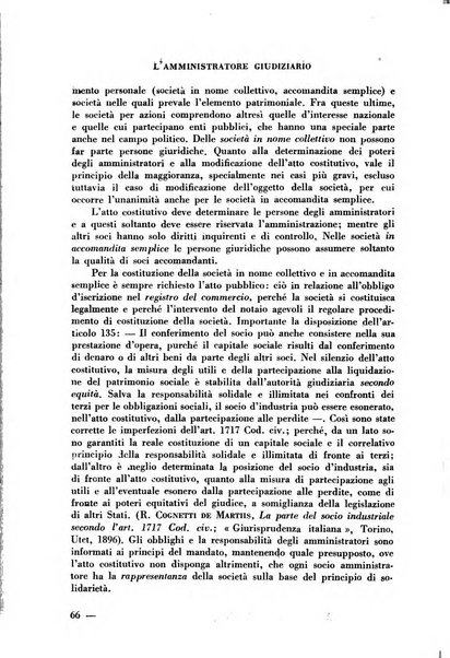 L'amministratore giudiziario